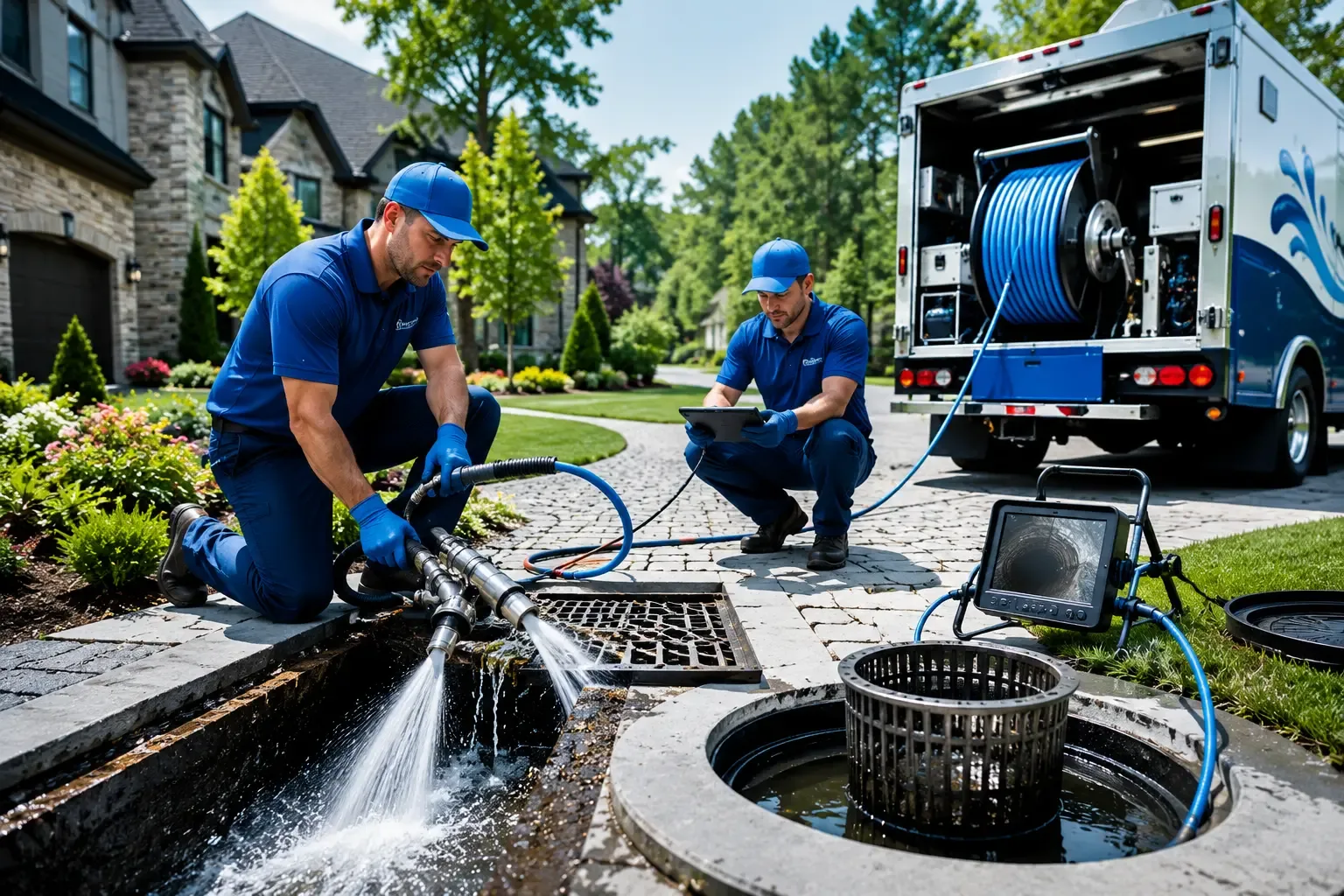 Local outdoor drain cleaning professionals in La Grange, TX