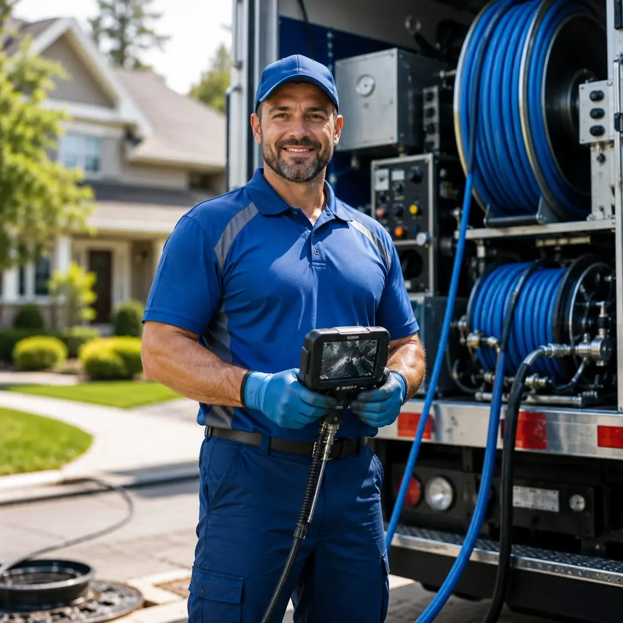 Local outdoor drain cleaning specialists in La Grange, TX